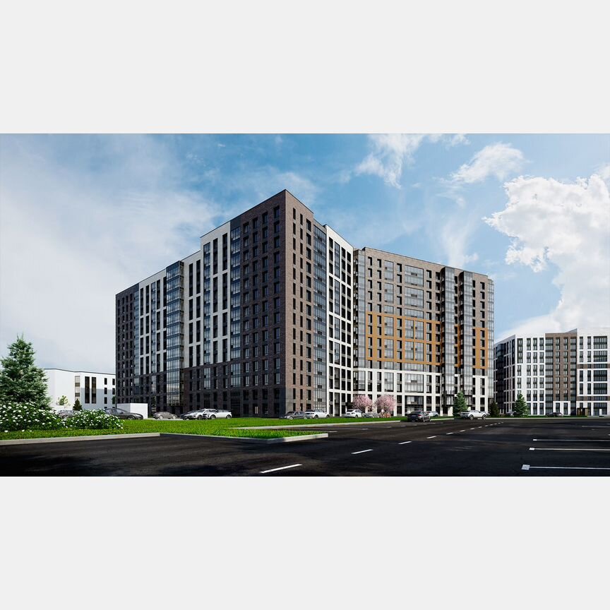 1-к. квартира, 39,7 м², 2/16 эт.