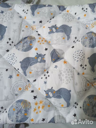 Бортики в детскую кроватку