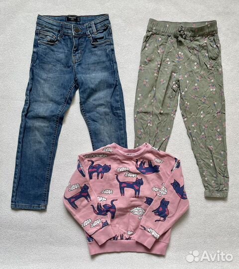 Пакет вещей для девочки, р-р 116