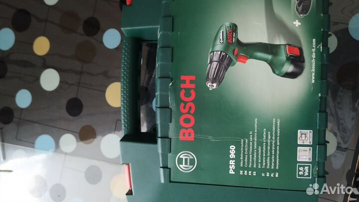 Шуруповерт bosch