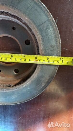 Диск тормозной. Передний Митсубиси Каризма