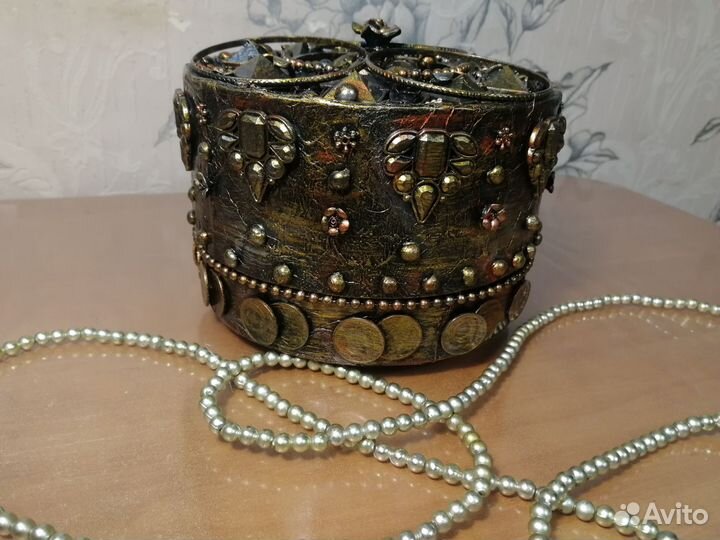 Шкатулка подарочная для мелочей ручной работы