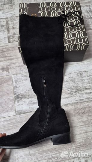 Ботфорты женские черные