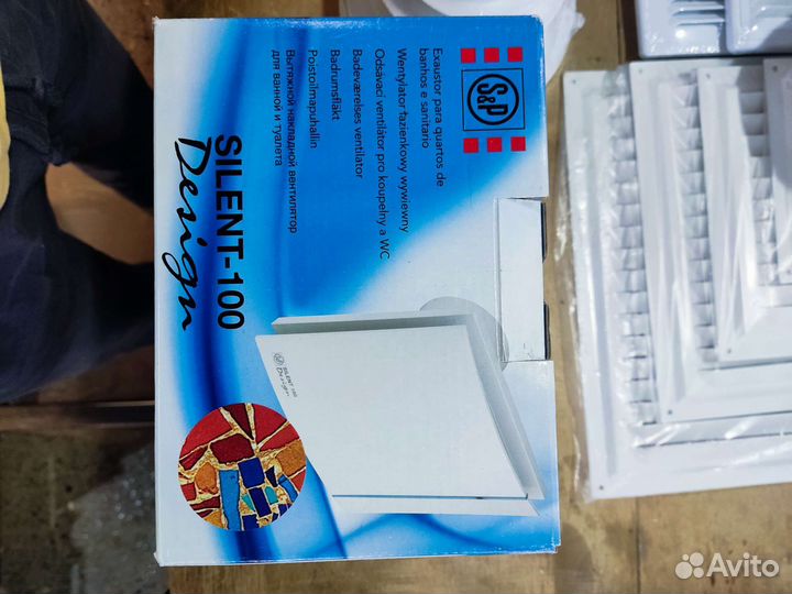 Вентилятор вытяжной бесшумный S&P