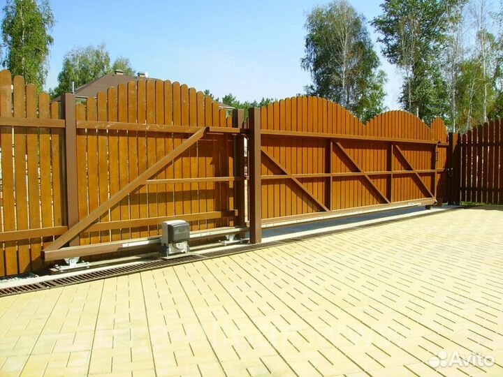 Ворота на дачу 