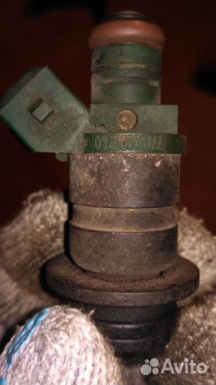 Форсунка дроссель 2,0 агг AGG 9 А фольксваген