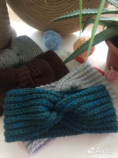 Повязка на голову ручной работы