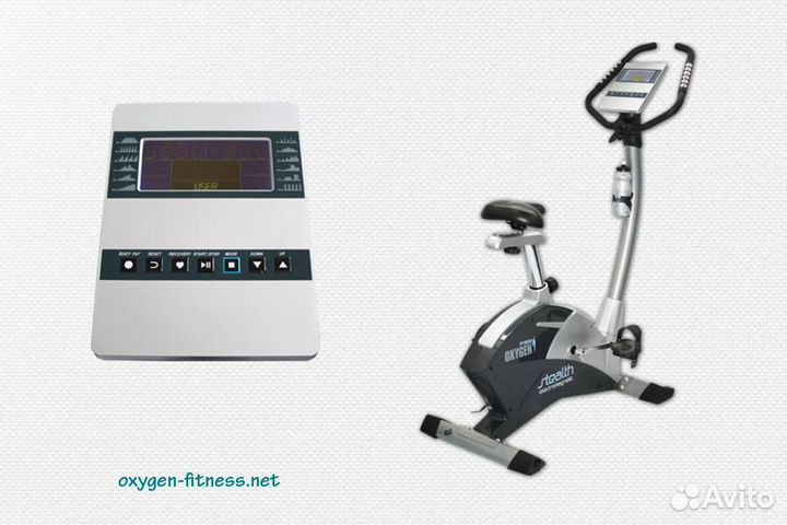 Велотренажёр oxygen fitness Stealth