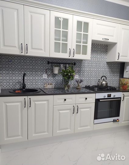 Кухня белая мдф во Владимире