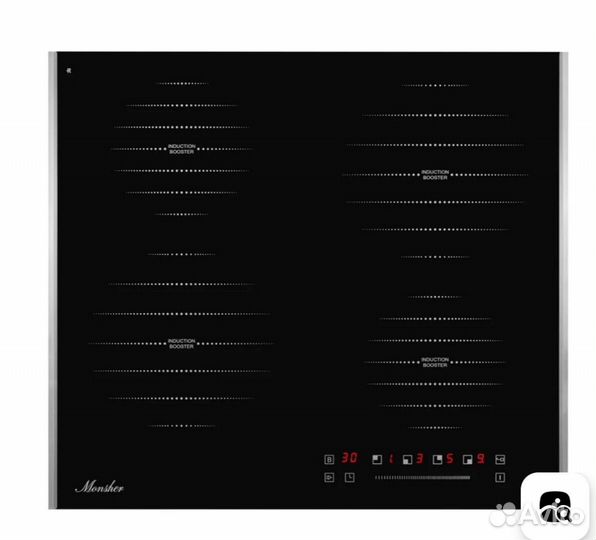 Индукционная варочная плита 4 конфорки