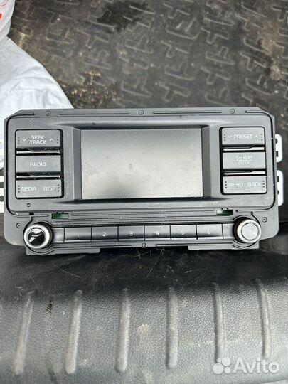 Штатная магнитола kia rio 3