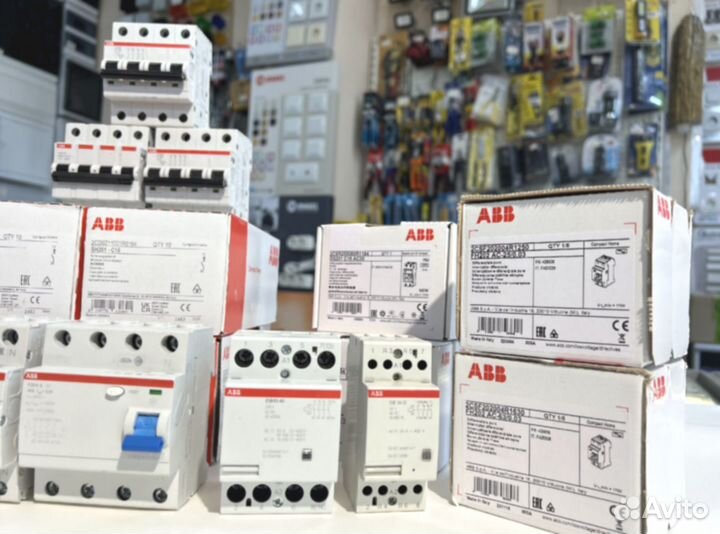 Автоматы ABB узо диф автоматы абб не реплики SH203