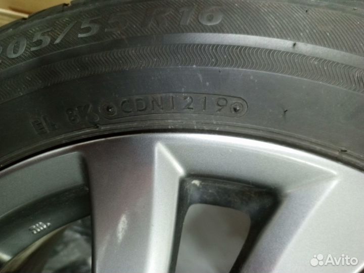 Литые диски с резиной r16
