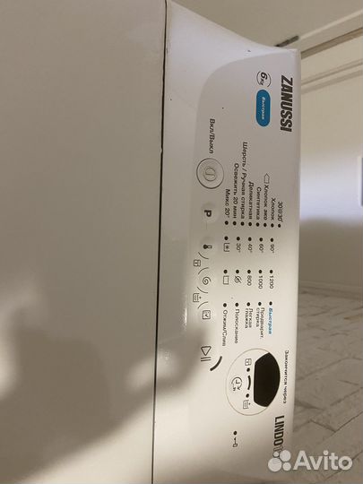 Стиральная машина с вертикальной загрузкой zanussi