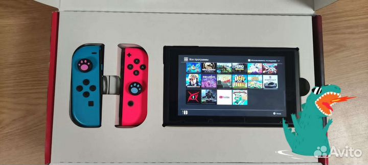 Nintendo switch/79 игр/стекло
