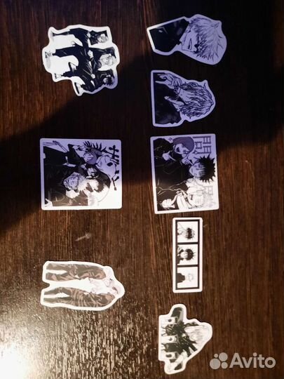 Наклейки аниме