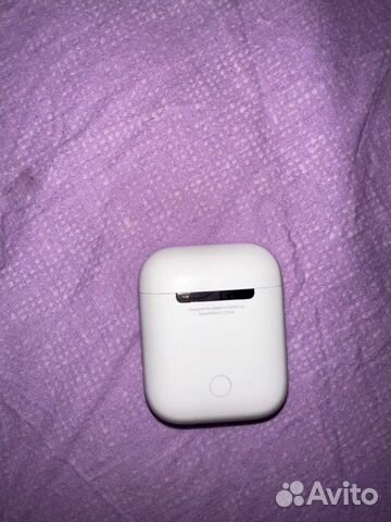 Наушники apple airpods кейс оригинал