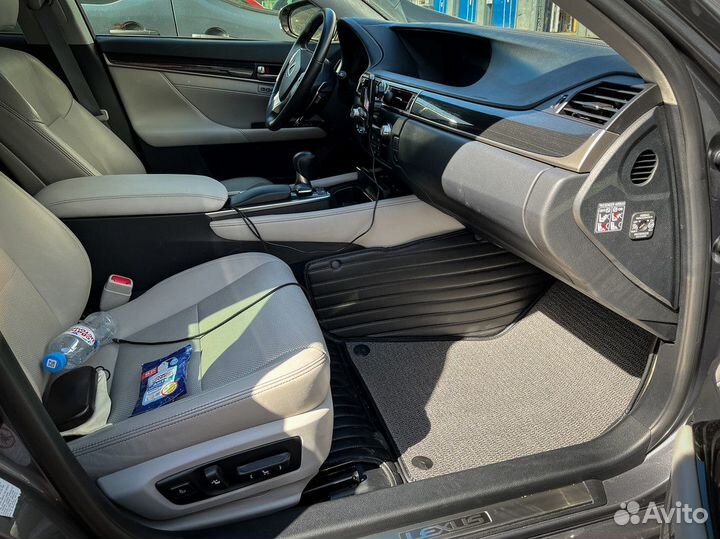 3Д автоковрики из экокожи 3D