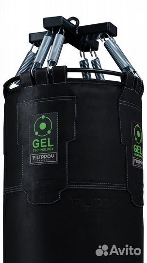 Боксерский мешок Гелевый GEL filippov из кожи