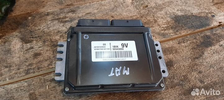 Блок управления Daewoo Matiz (M100/M150) 1998-2015