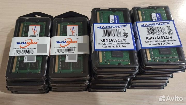 Новая оперативная память Ddr3l 8Gb ноутбук