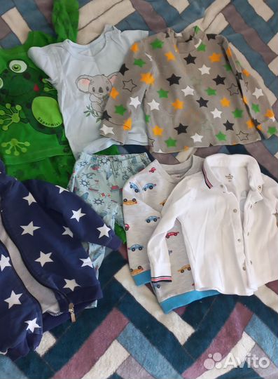 Детские вещи пакетом 74-86