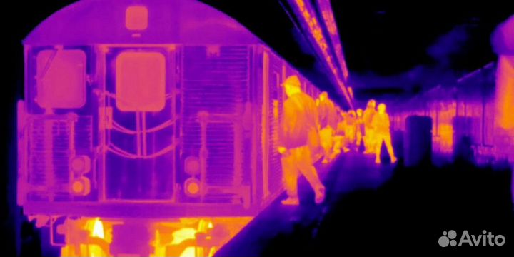 Тепловизионная цилиндрическая IP-камера, Hikvision