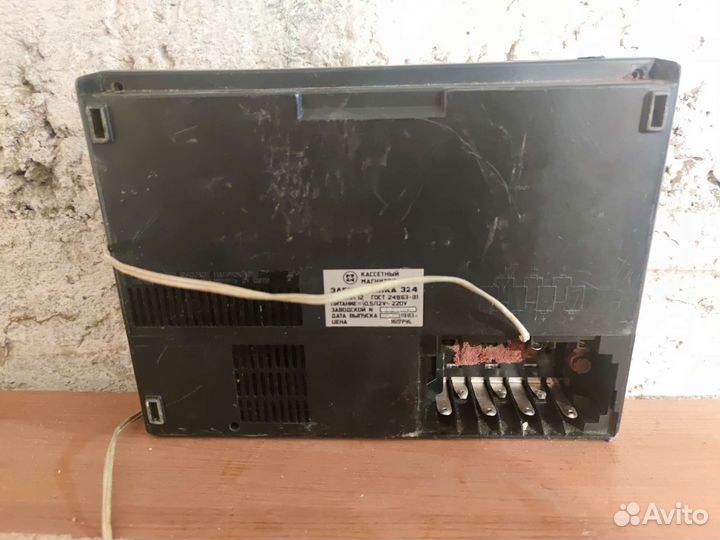 Кассетный магнитофон Электронника на запчасти