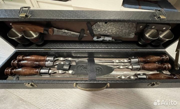 Шашлычный набор в кейсе