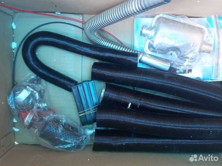 Переносной отопитель сухой фен 12/220В 5квт