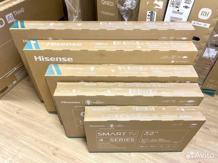 Телевизоры Hisense Новые SMART TV 4K