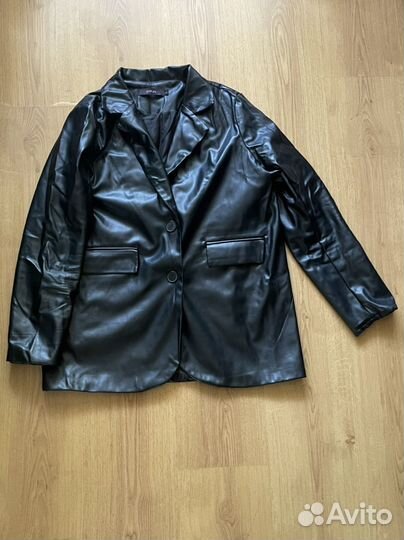 Кожаный пиджак