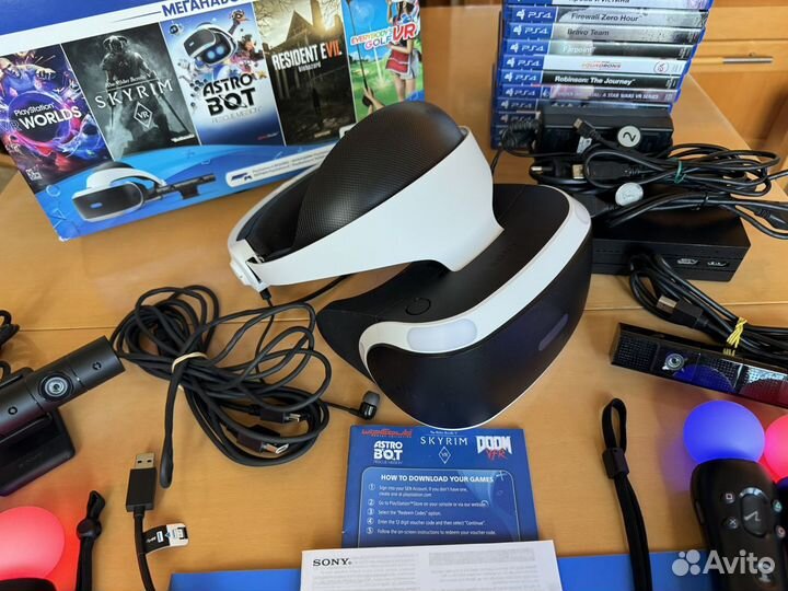 Playstation VR очки V2 вторая ревизия с коробкой