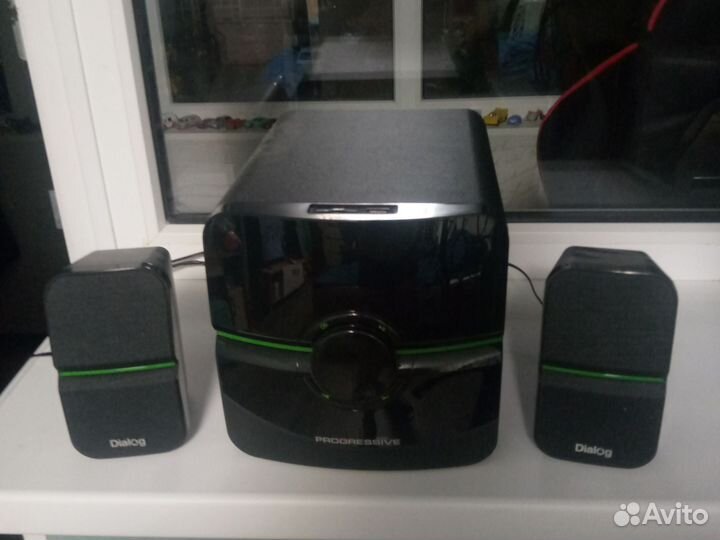 Колонки для компьютера 2.1 dialog