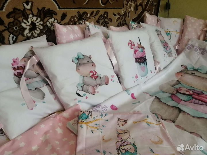 Детское постельное белье новое