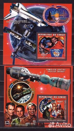 Конго, 2011. Космос СССР (10 мл)