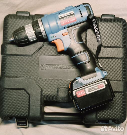 Шуруповерт Электроприбор да-14-2дм