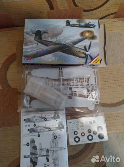 Сборная модель самолёта Fieseler Fi - 156 А1