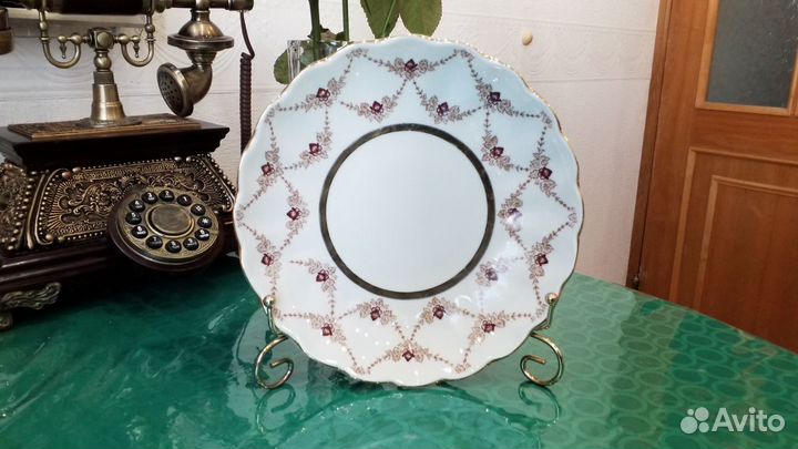 Сухарница лфз от сервиза Гирлянды красное клеймо