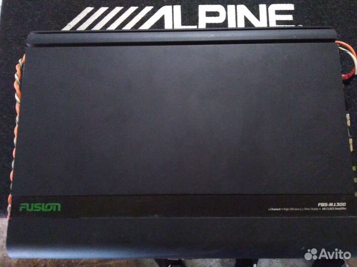 Alpine sbg-1244bp и усилитель