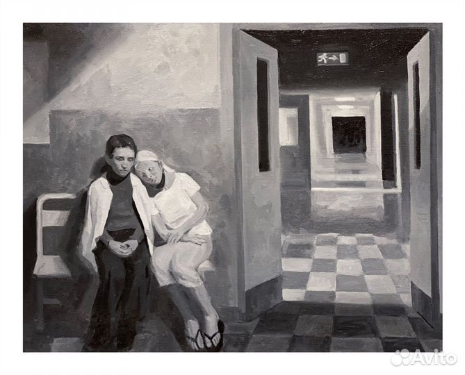 Живопись маслом на холсте