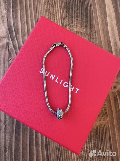 Браслет и шарм Sunlight серебро