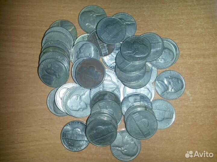 5 центов США 1901-1995(продажа, обмен)