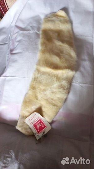 Меховой воротник норка