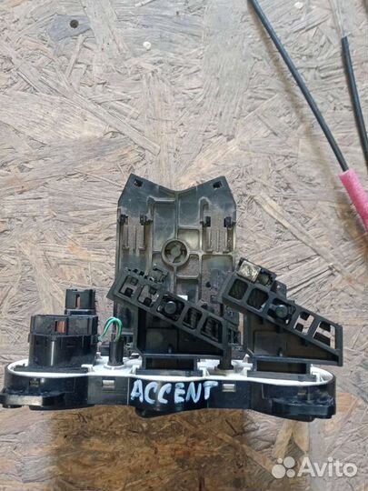 Блок управления печкой хундай акцент