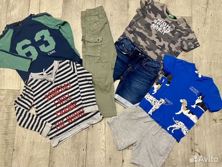 Брендовые вещи пакетом 110 116 Next H&M Benetton