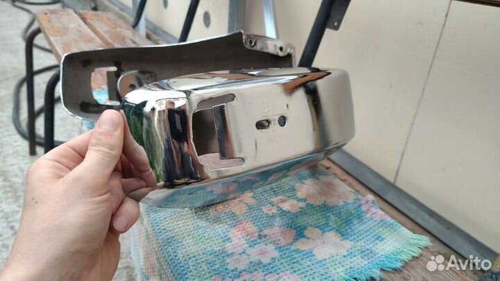 Уголок переднего бампера 3102