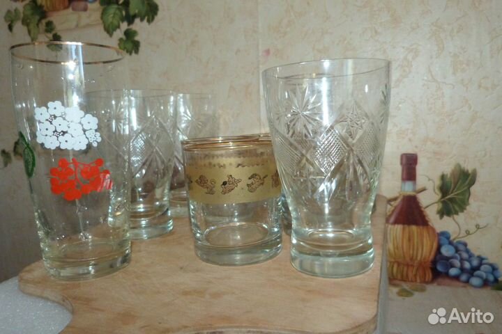 Продаю рюмочки,стаканы,бокалы СССР