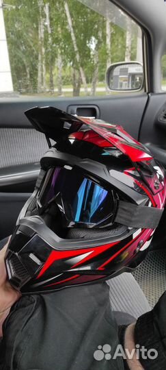 Мотошлем кроссовый m
