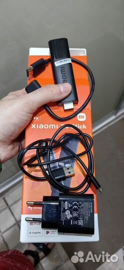 TV-приставка Xiaomi Mi TV Stick 4K (MDZ-27AA)